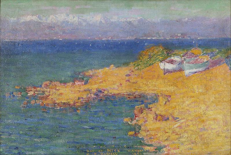 John Peter Russell Bay of Nice oil painting picture